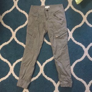 Army green cargo jeans size 3